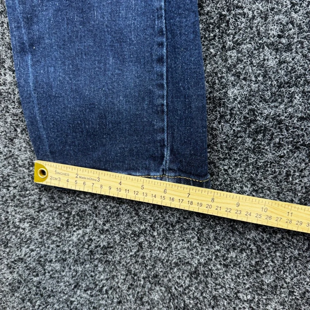 Levis 505 Regular Fit Straight Leg Jeans‎ Dark Wash Blue Mens 34x32 00505-2122